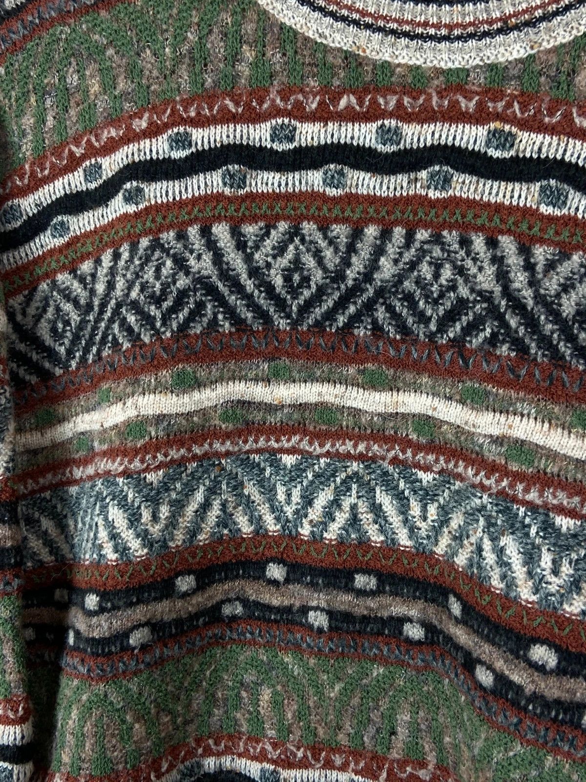 Other Enzo Lorenzo Retro Knit / Cozy Grandma Chic (L) Size L / US 10 / IT 46 - 2 Thumbnail
