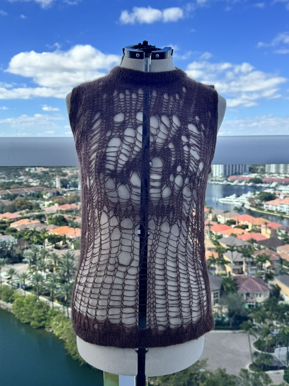 Rick Owens F/W 2023 “Spiderweb” Sweater Size US S / EU 44-46 / 1 - 1 Thumbnail
