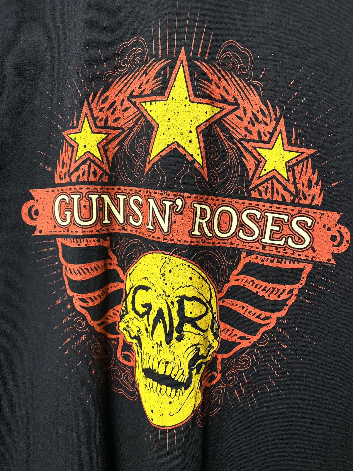 Band Tees Vintage 2010 Guns N Roses World Tour Band Rock T Shirt Size US XXL / EU 58 / 5 - 3 Thumbnail