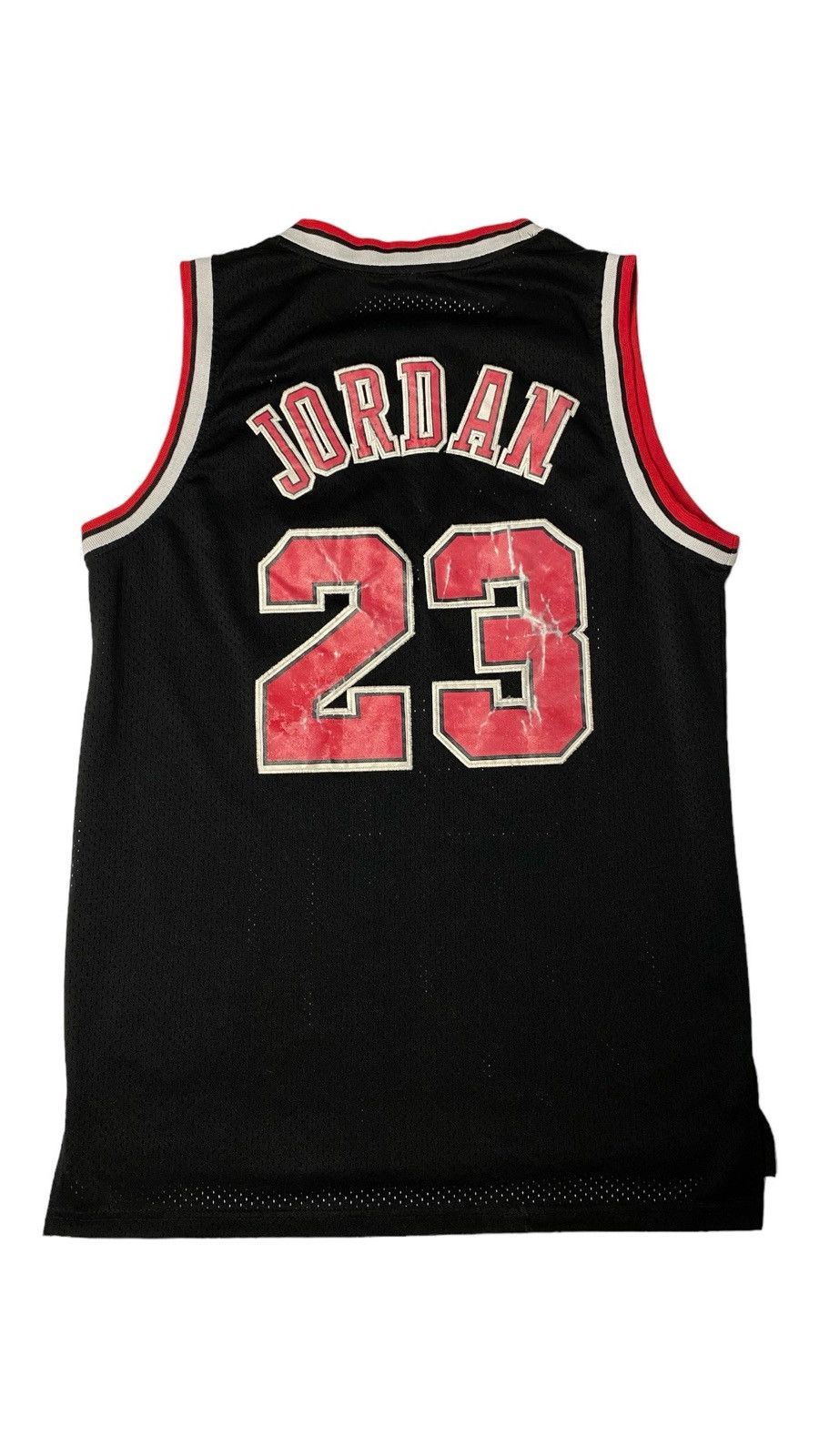 Jordan Brand × Nike × Vintage Nike Jordan 23 Vintage NBA Chicago Bulls Basketball Jersey Size US L / EU 52-54 / 3 - 1 Thumbnail
