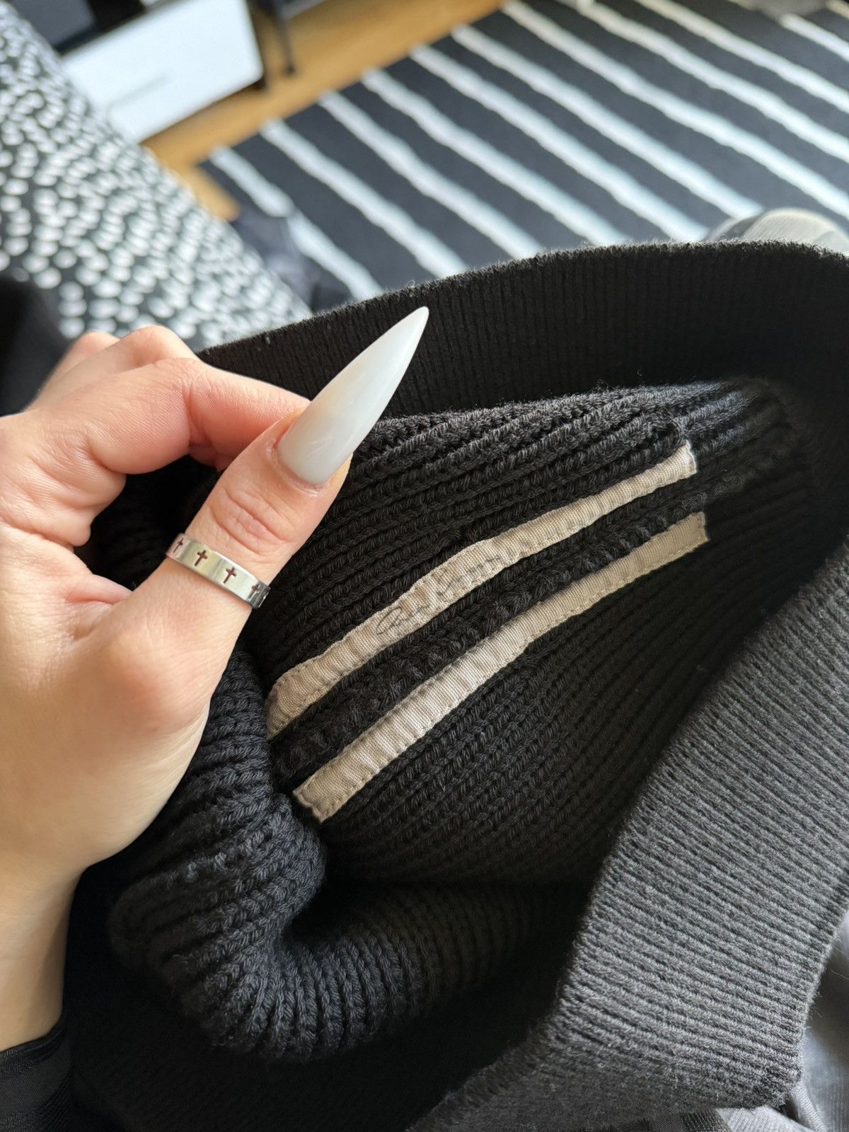 Rick Owens wool skirt with fornt slit Size 27" / US 4 / IT 40 - 3 Thumbnail