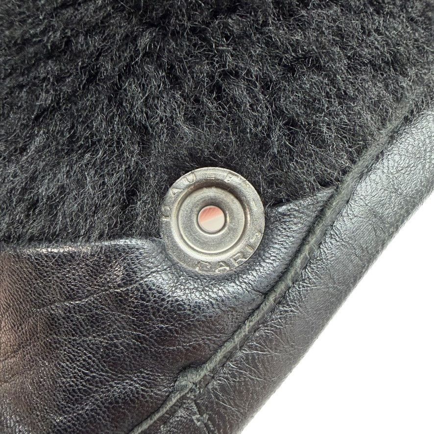 Kenzo Kenzo Black Shearling Leather Jacket Size M / US 6-8 / IT 42-44 - 18 Thumbnail