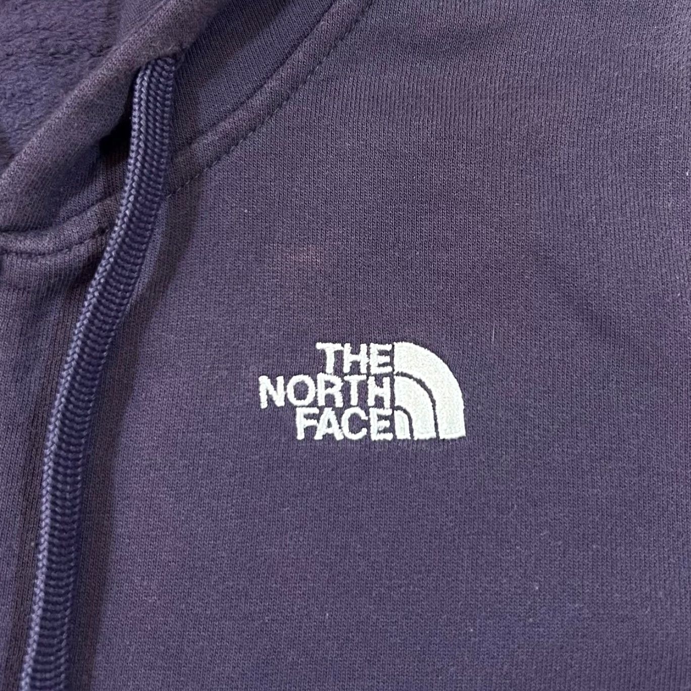 The North Face The North Face TNF Classic Embroidered Mini Logo Purple Zip Hoodie Women's Small Size S / US 4 / IT 40 - 5 Thumbnail