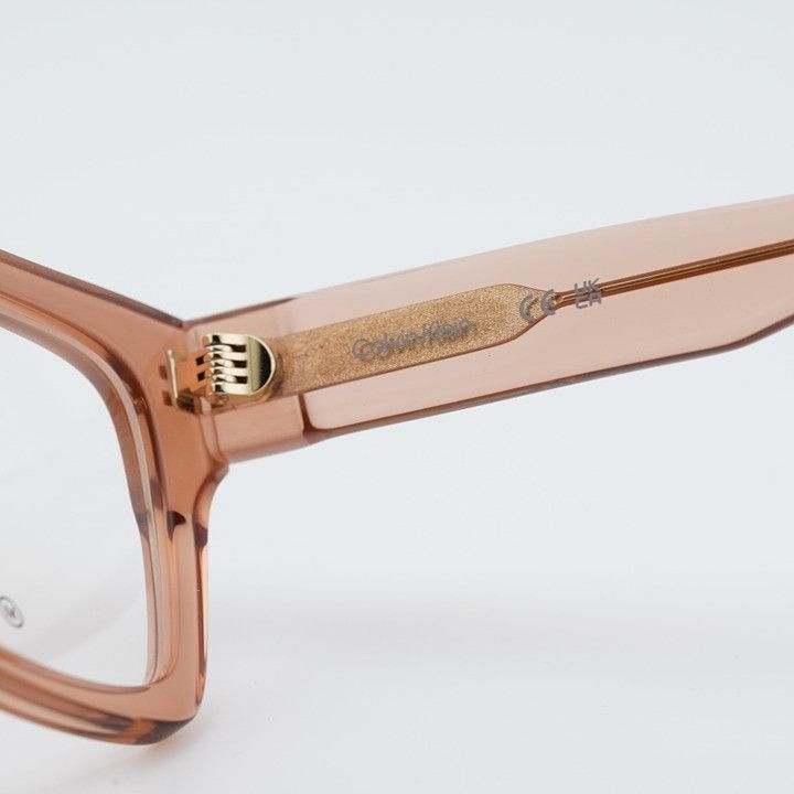 Calvin Klein Calvin Klein CK24526 278 Eyeglasses Light Brown 52mm Square Size ONE SIZE - 3 Thumbnail