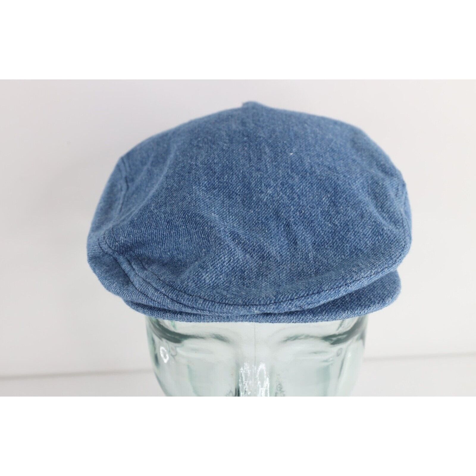 Vintage Deadstock Vintage 70s Streetwear Denim Jean Newsboy Cap Size ONE SIZE - 2 Thumbnail
