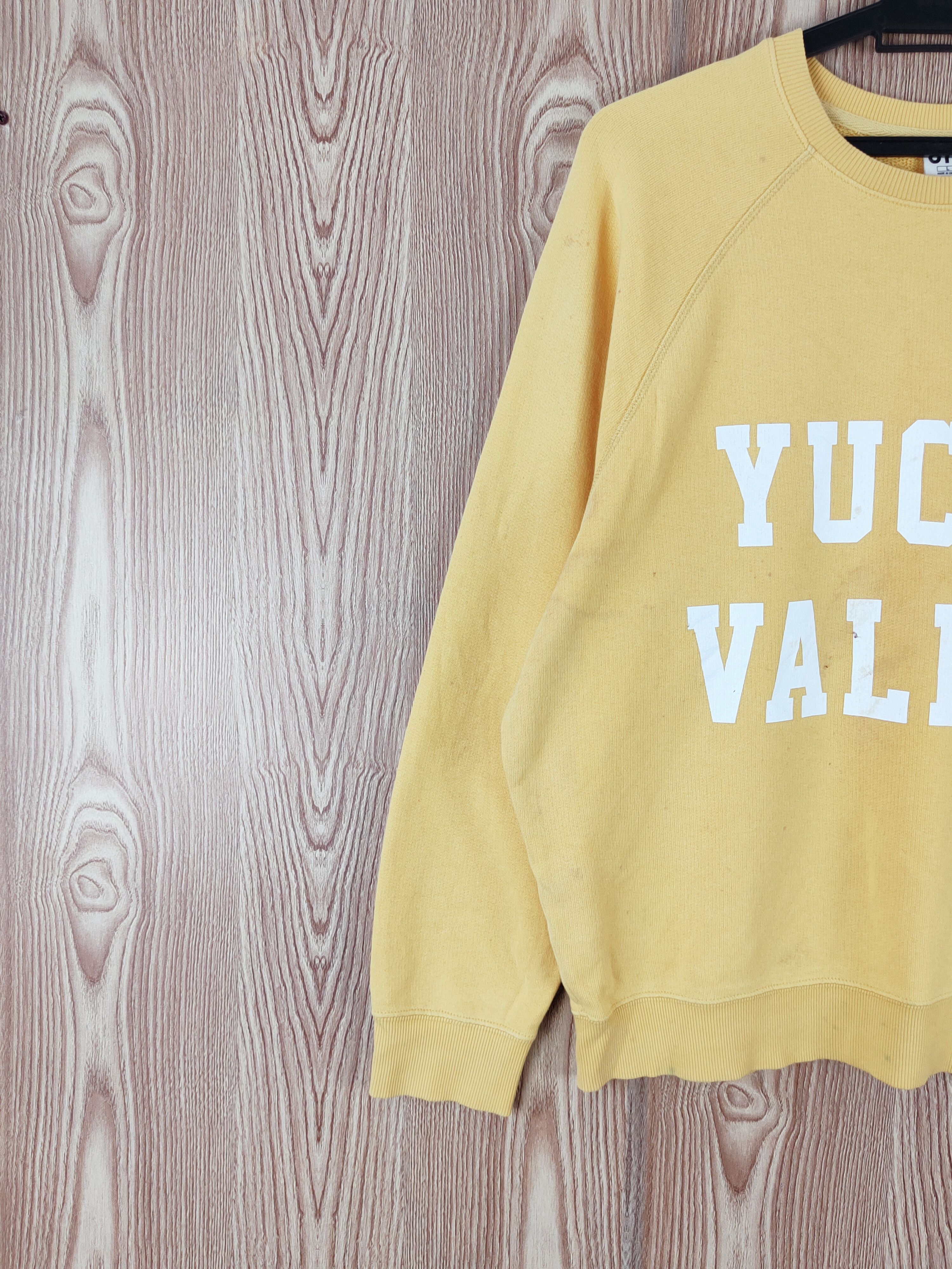 California Republic 1978 Yucca Valley X Uniqlo Yellow Sweatshirts #W186 Size US L / EU 52-54 / 3 - 3 Thumbnail