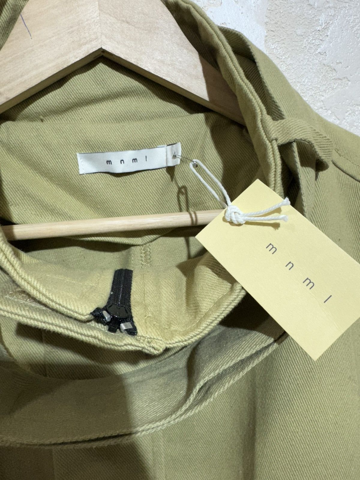 Designer MNML Distressed Cardigan M65 Jacket Olive Size L Size US L / EU 52-54 / 3 - 6 Thumbnail
