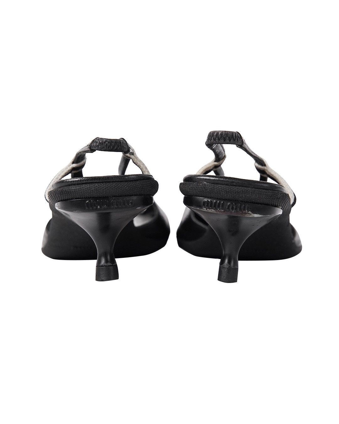 Miu Miu Miu Miu S/S2000 Leather Mules in Black Size US 7 / IT 37 - 6 Thumbnail