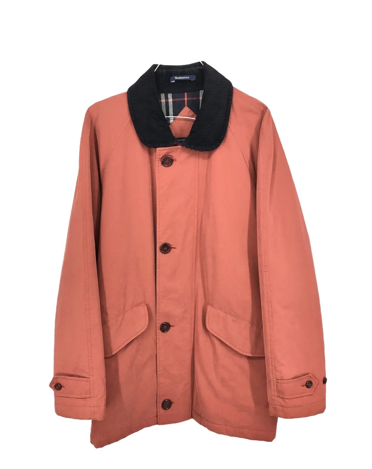 Burberry Burberry pink salmon down jacket novacheck size M 48it Size US M / EU 48-50 / 2 - 2 Thumbnail