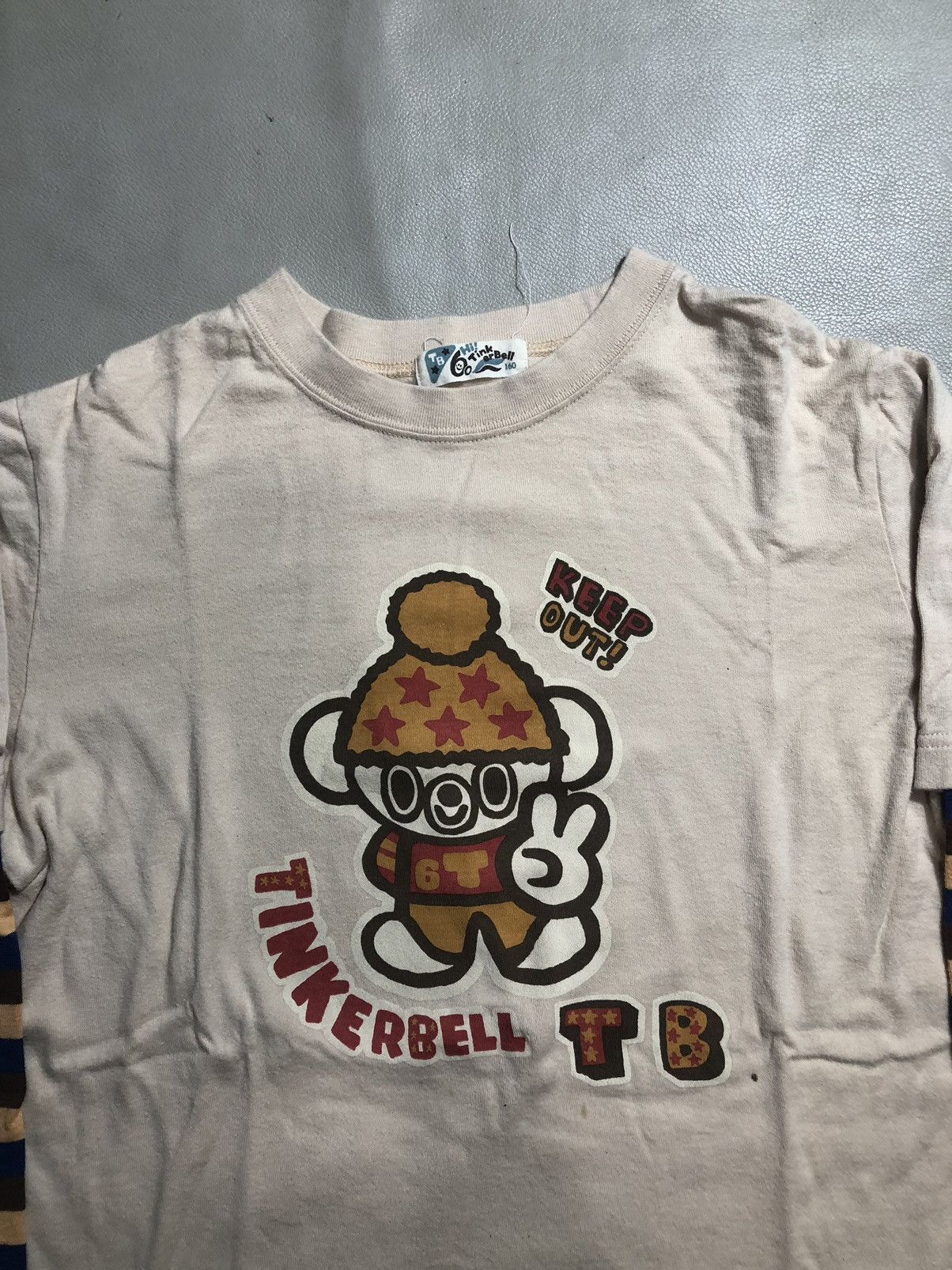 Japanese Brand Poem Double Layer Keep Out Tinkerbell LongSleeve tee Size US M / EU 48-50 / 2 - 5 Thumbnail