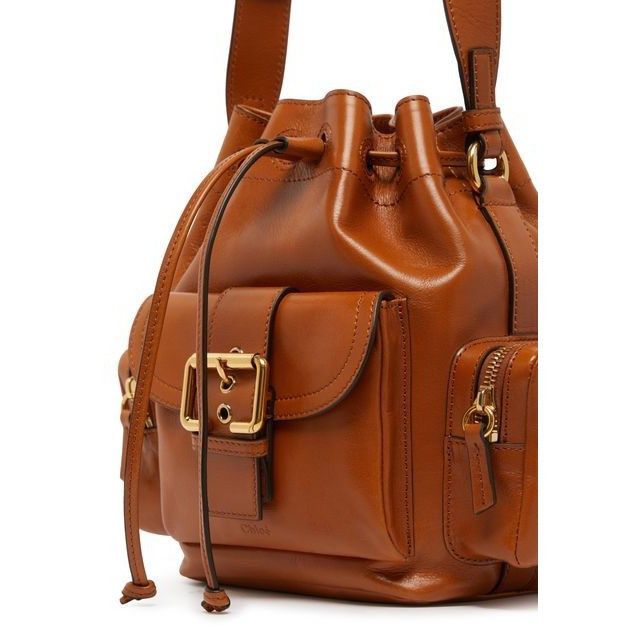 Chloe Chloe Camera Clay Brown Leather Shoulder Bag New & Authentic Size ONE SIZE - 5 Thumbnail