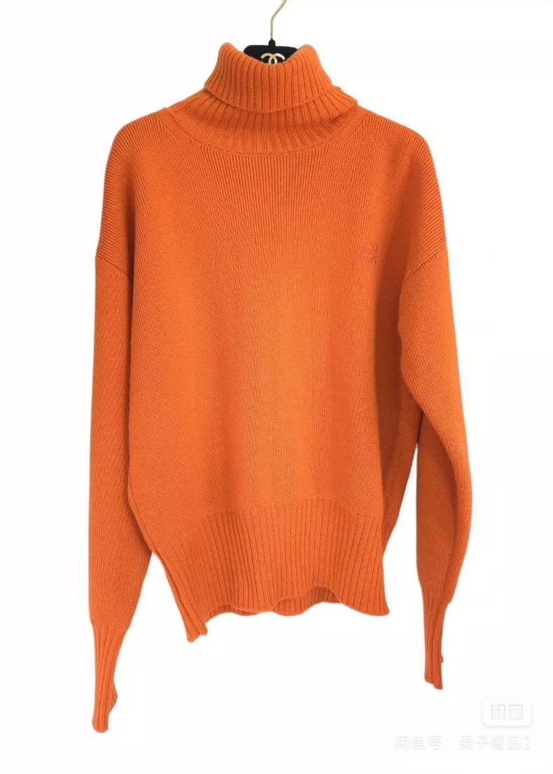 Loewe LOEWE Orange sweater Size S / US 4 / IT 40 - 2 Thumbnail