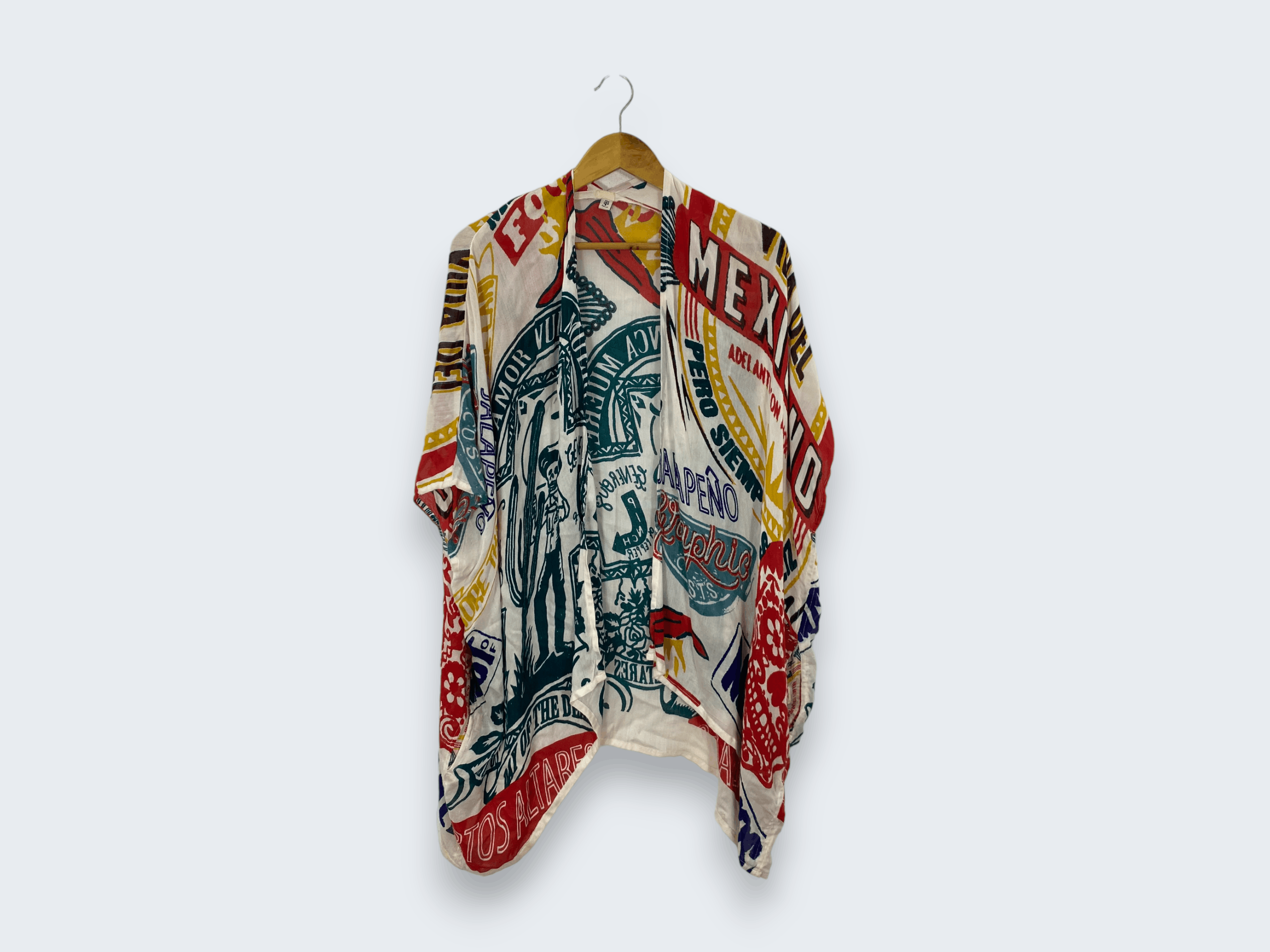 Vintage Vintage Amina Poncho Mexicana One Size Fit All Oversize Size US XL / EU 56 / 4 - 1 Thumbnail