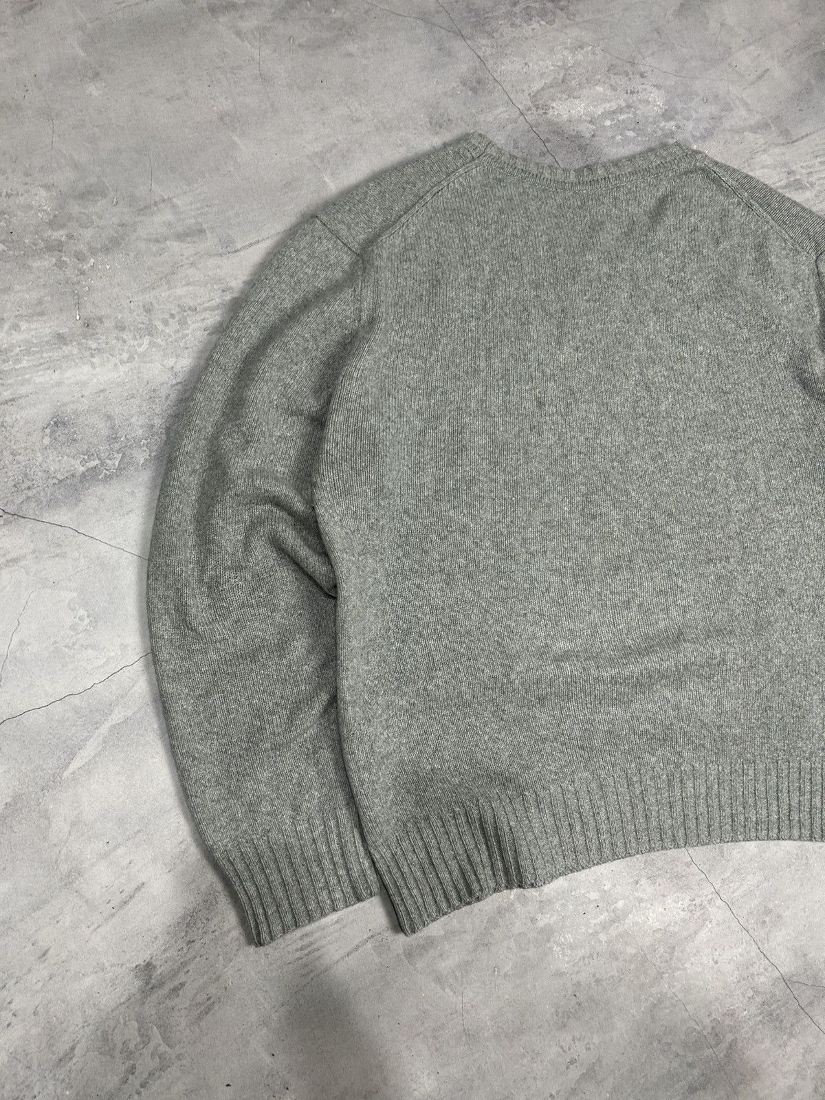 AMI AMI Grey Sweater Merino Cashmere Knit Size US L / EU 52-54 / 3 - 9 Thumbnail