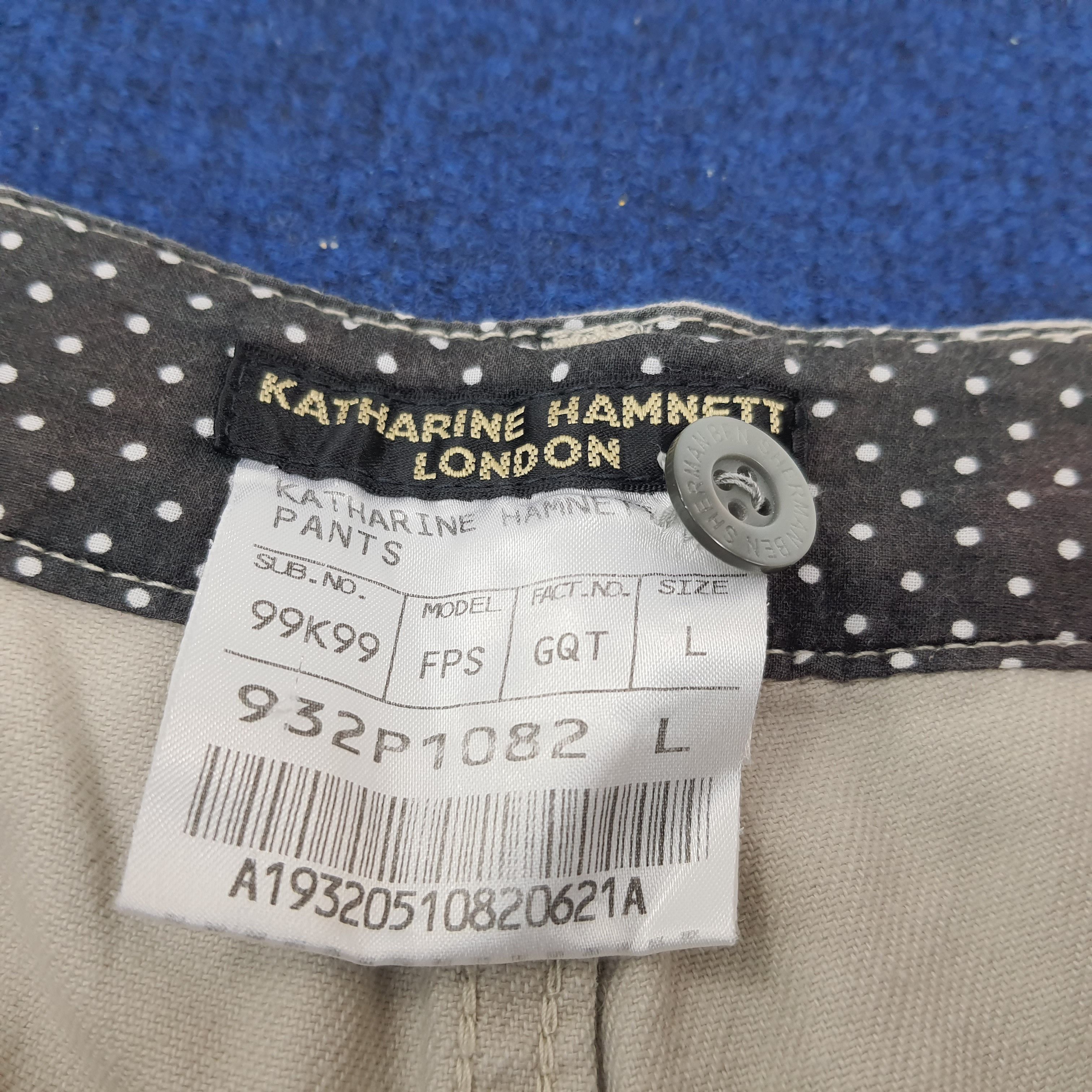 Ben Sherman × Designer × Katharine Hamnett London Vintage Katharine Hamnett x Ben Sherman Casual Pants Size US 33 - 9 Thumbnail