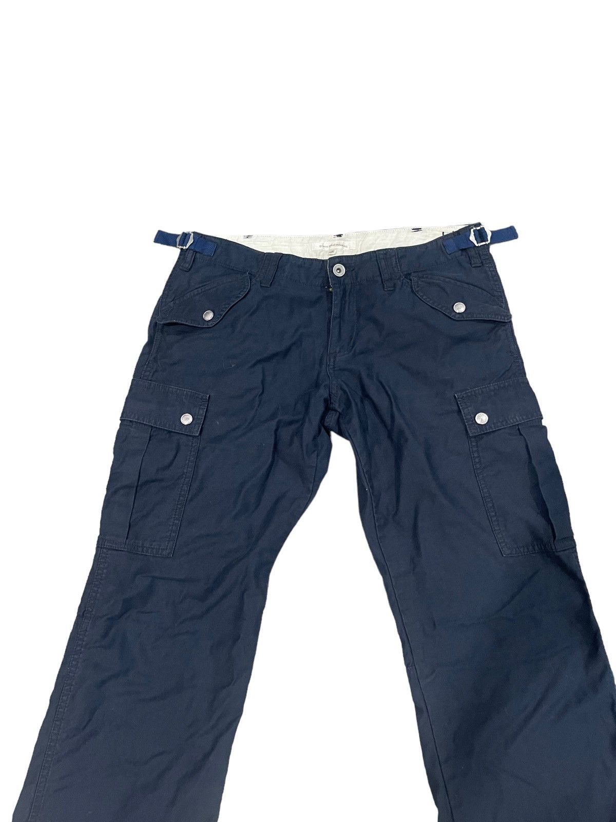 Japanese Brand × Vintage Vintage Green Label Relaxing Cargo Pants Size US 32 / EU 48 - 7 Thumbnail
