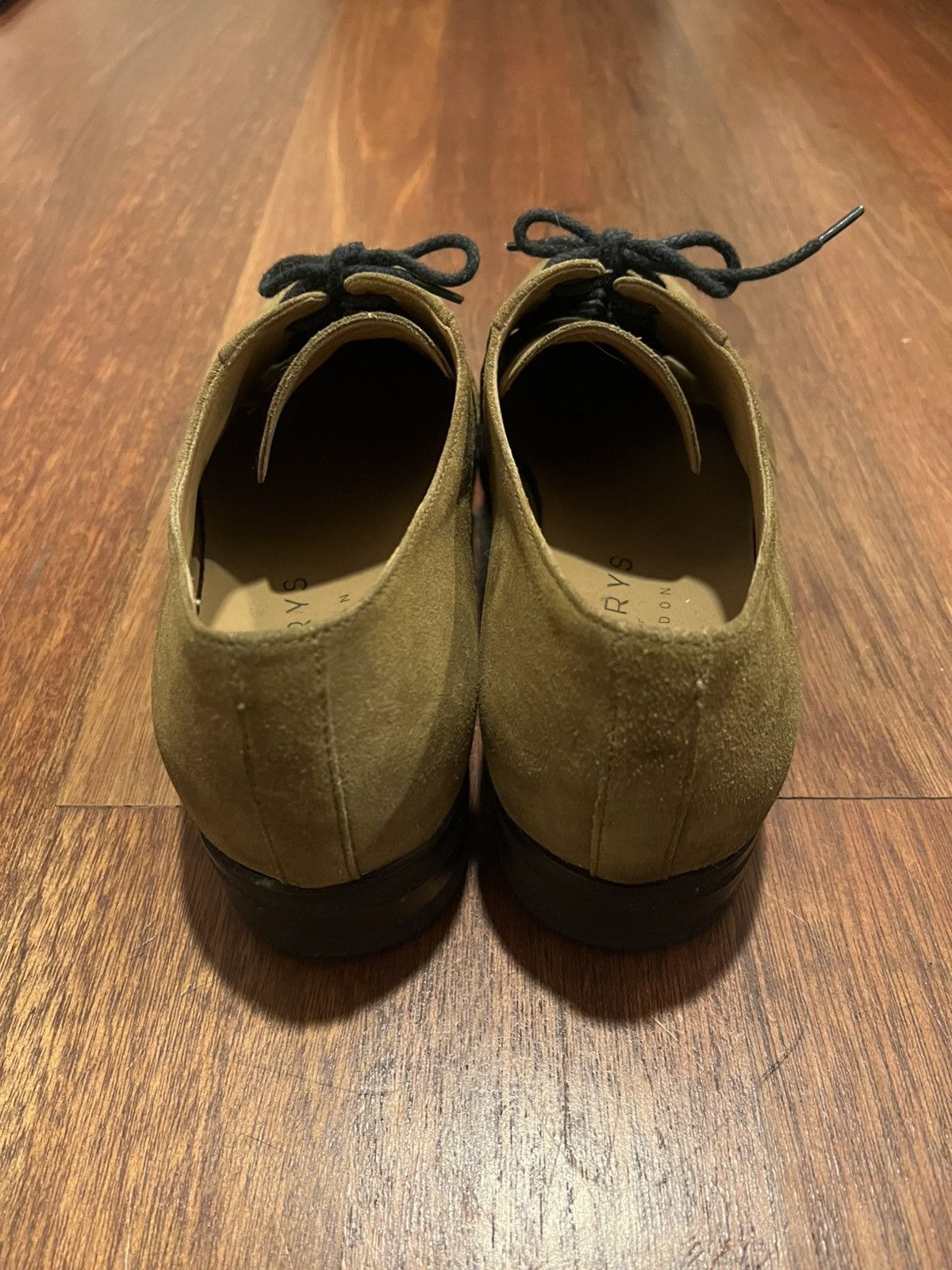 Harrys Of London Mustard suede leather derby Size US 10 / EU 43 - 4 Thumbnail