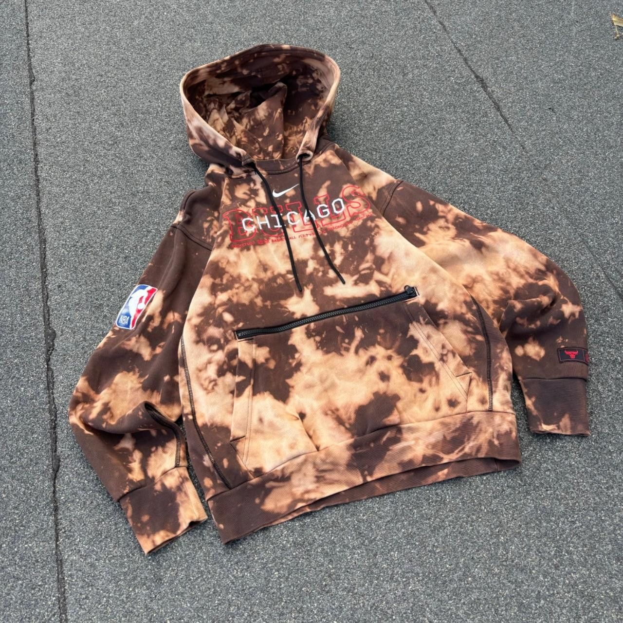 NBA × Nike × Vintage Nike Chicago Bulls hoodie Size US S / EU 44-46 / 1 - 2 Thumbnail