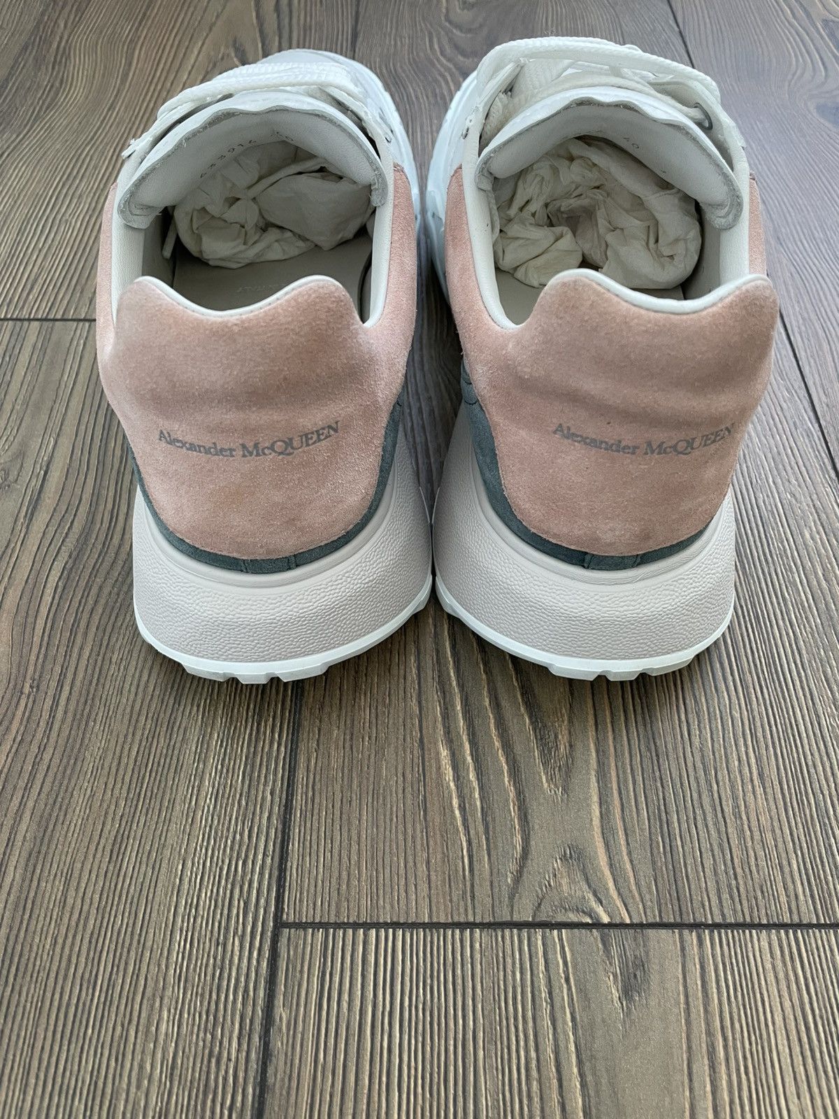 Alexander McQueen Alexander McQueen Court Leather Low Top Sneakers Women’s Size US 10 / IT 40 - 9 Thumbnail