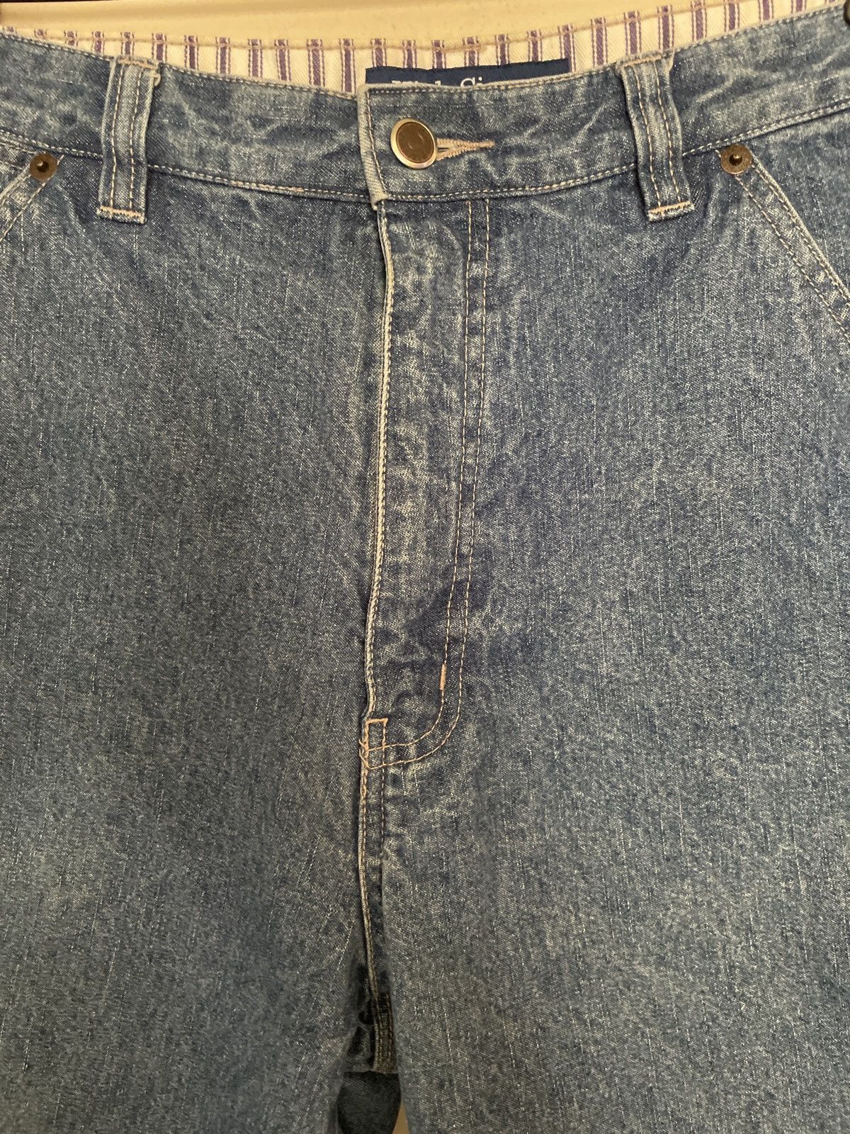 High Sierra × Vintage High Sierra Jorts Blue Jean Shorts 30 carpenter painter vtg Size US 30 / EU 46 - 2 Thumbnail