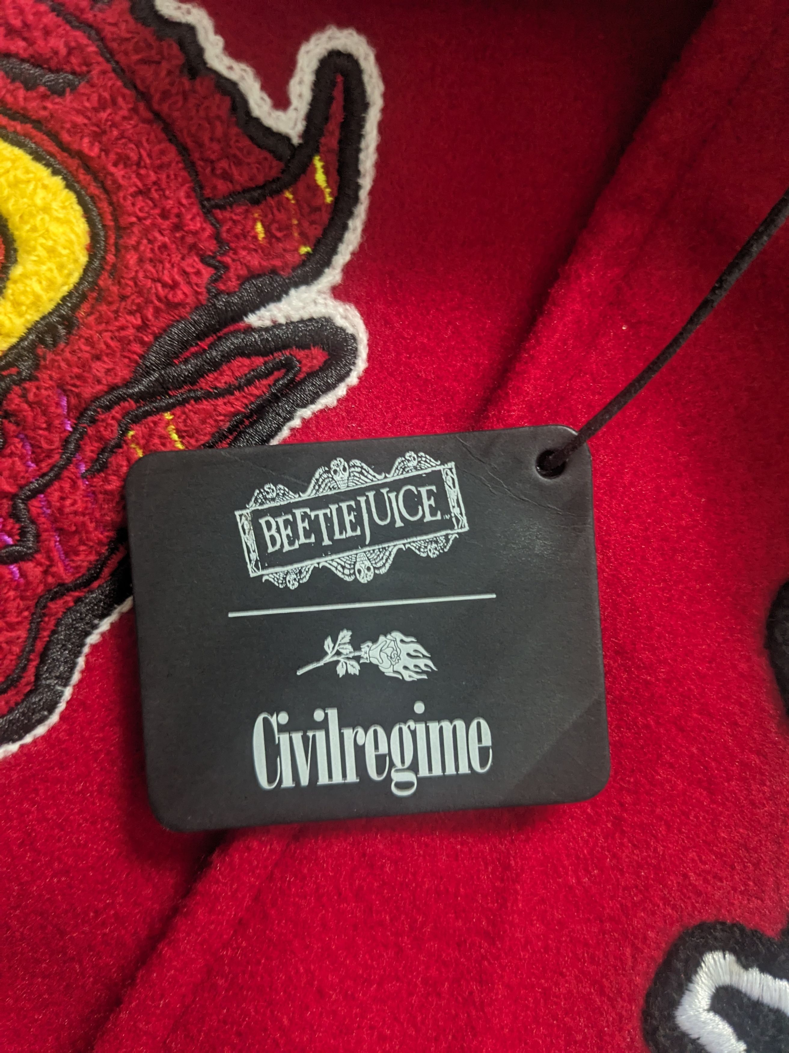 Civil Regime Civil Regime X Beetlejuice Collab Varsity Jacket Size US M / EU 48-50 / 2 - 6 Thumbnail