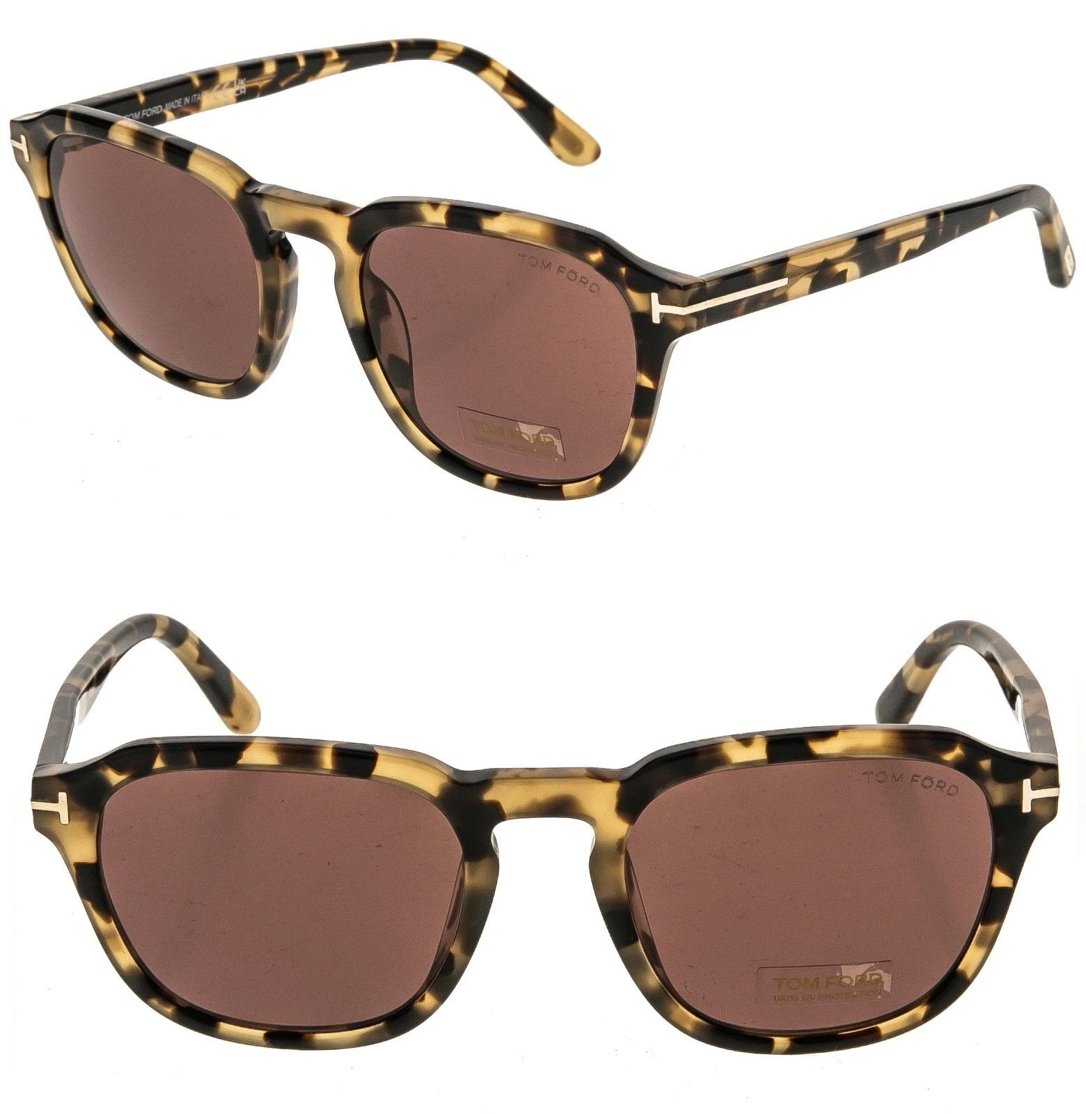 Tom Ford TOM FORD AVERY TF931 56S Brown Unisex Sunglasses 931 FT0931 Size ONE SIZE - 1 Thumbnail