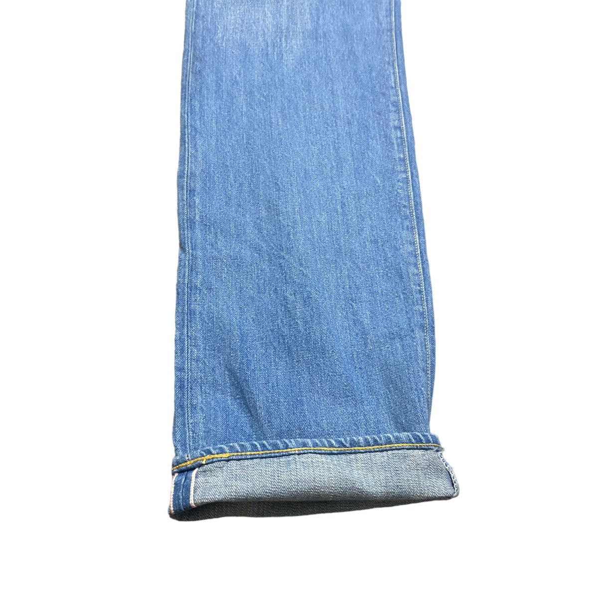 Iron Heart × Self Edge EARTH CULTURE Denim Selvedge Jeans Lot RR1011 Size US 32 / EU 48 - 7 Thumbnail