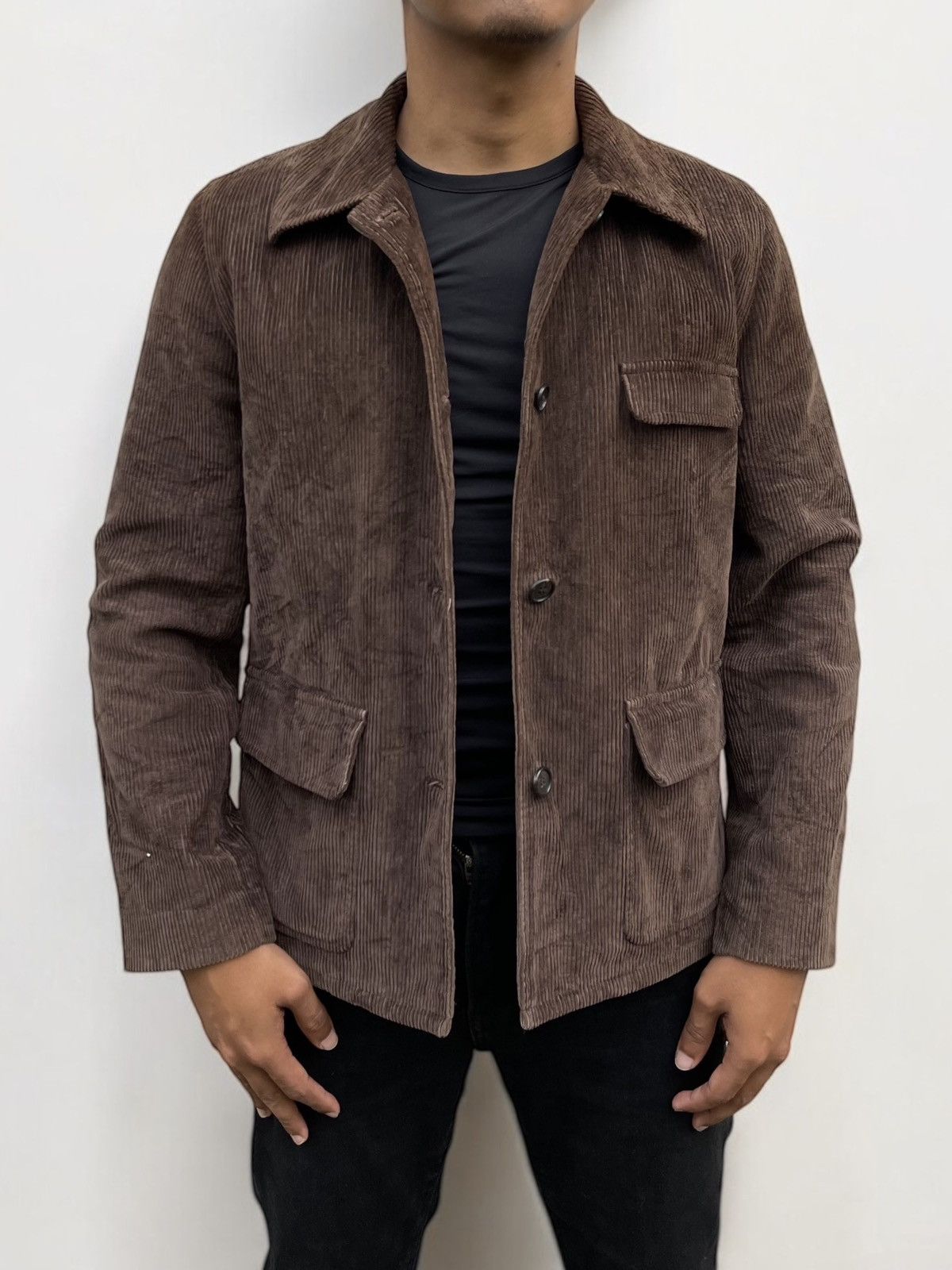 J.Crew × Vintage 🔥Vintage J.Crew Corduroy Button Jacket Size US S / EU 44-46 / 1 - 1 Thumbnail
