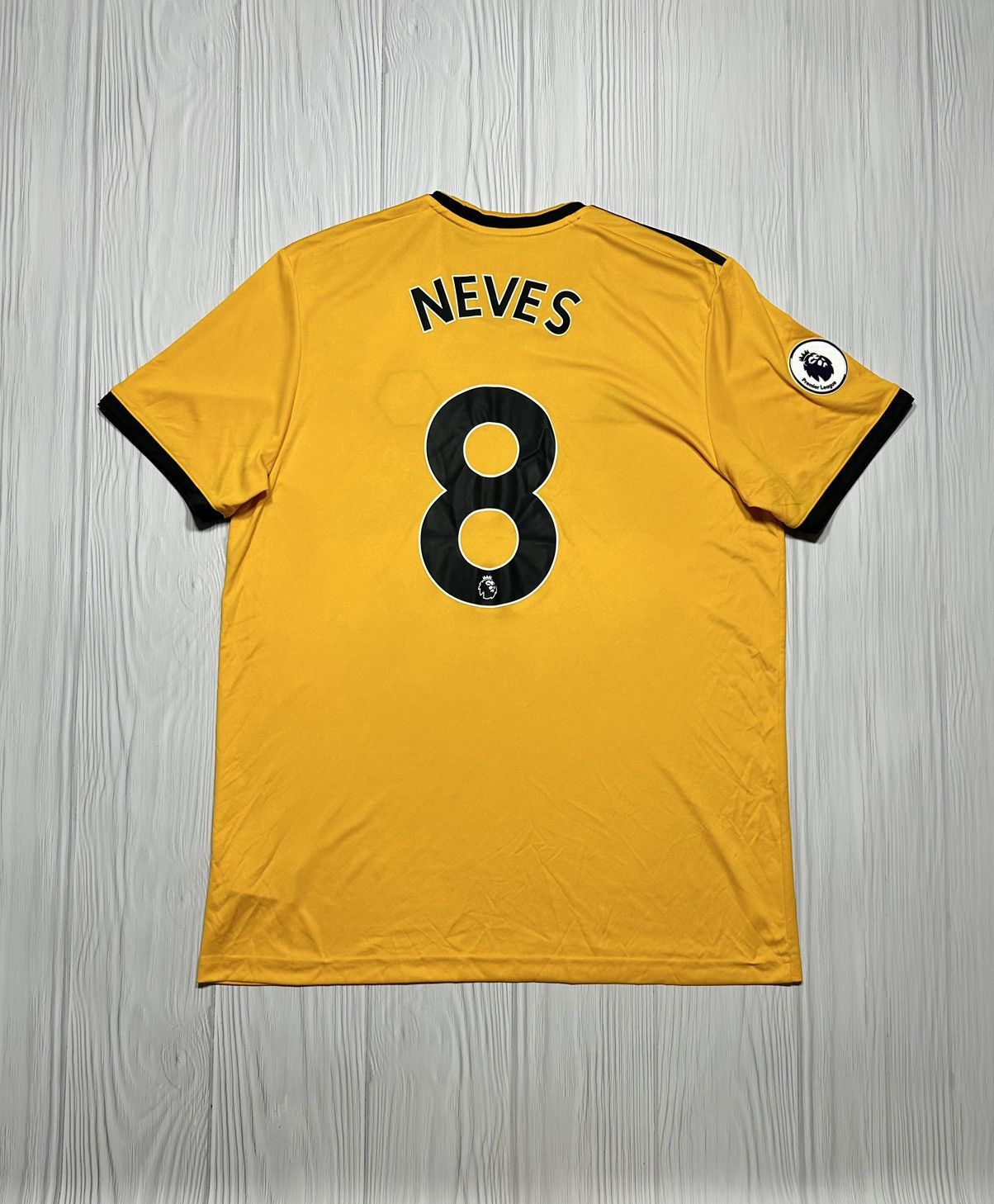 Adidas NEVES 8 Wolverhampton 2018/19 Adidas Soccer Jersey Size XL Size US XL / EU 56 / 4 - 1 Thumbnail