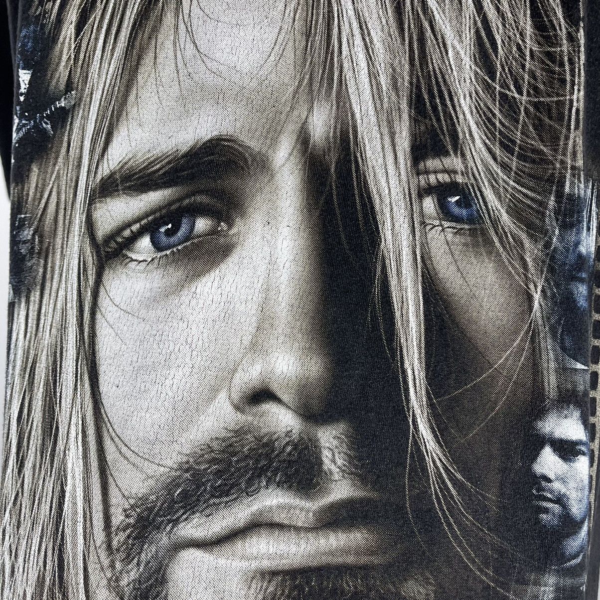 Band Tees Vintage Nirvana Kurt Cobain rare rock band tee 90’s Size US XL / EU 56 / 4 - 10 Thumbnail