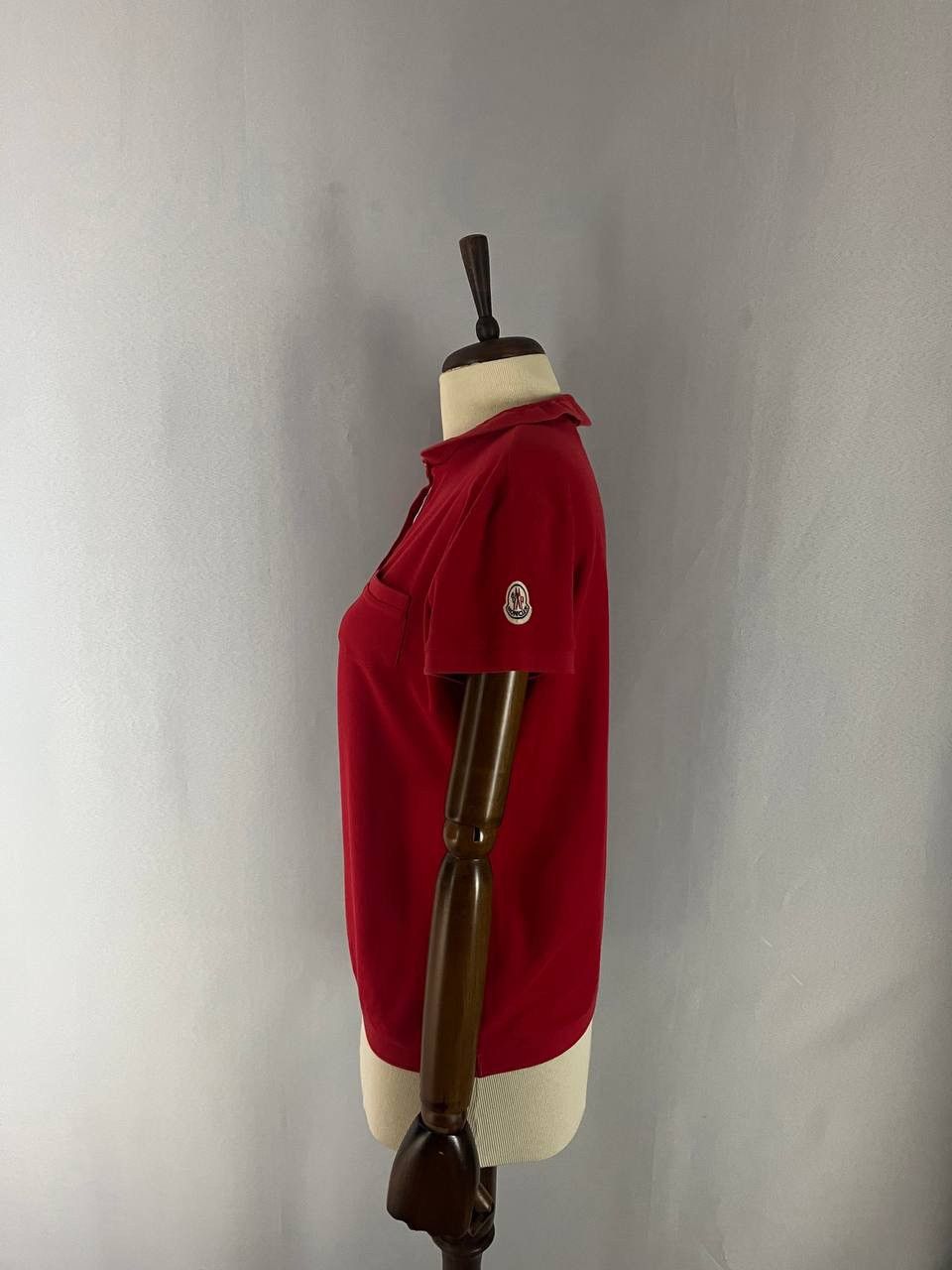 Moncler Moncler Polo Red Size L / US 10 / IT 46 - 4 Thumbnail
