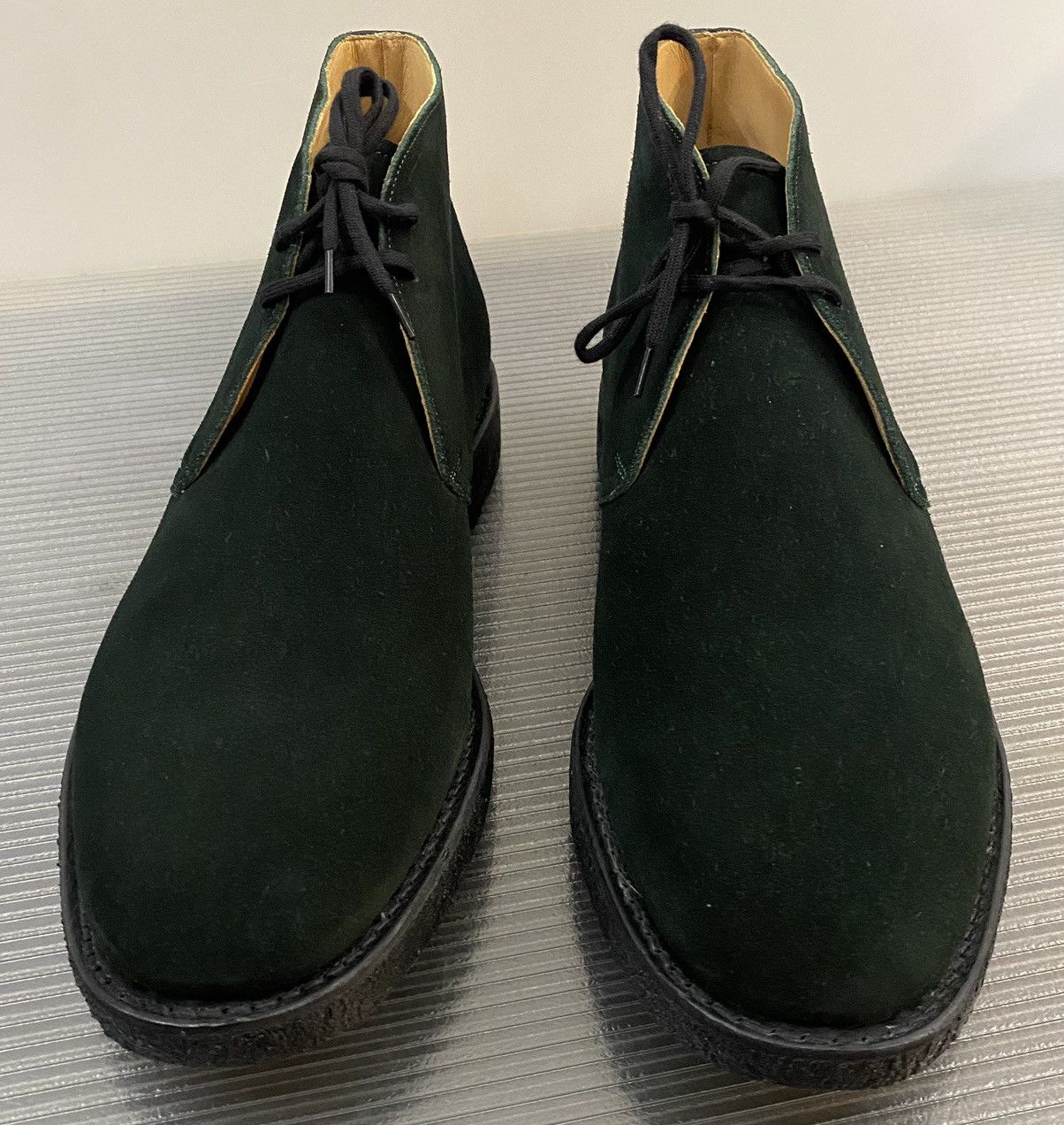 Church's Churchs 🏴󠁧󠁢󠁥󠁮󠁧󠁿 Dk Green Castoro Suede Ryder Chukka Boots 12uk NEW Size US 13 / EU 46 - 7 Thumbnail