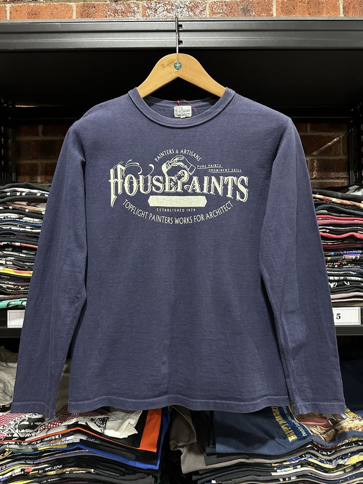 Japanese Brand × Studio D'Artisan Studio D’Artisan House Paints Ink Japan Faded Tee Size US S / EU 44-46 / 1 - 1 Thumbnail