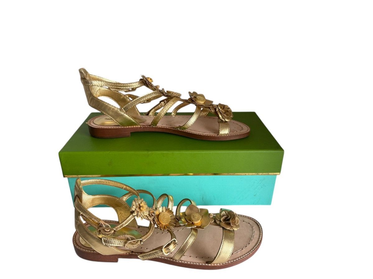 Kate Spade Sandała Karę Spade Leather New Size US 8 / IT 38 - 1 Thumbnail