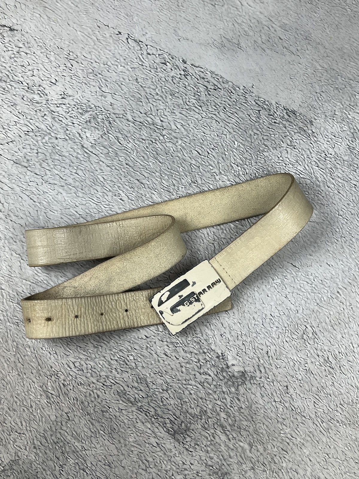 Edition Japan × G-Star × Vintage Vintage Gstar raw trash belt y2k style Size ONE SIZE - 2 Thumbnail
