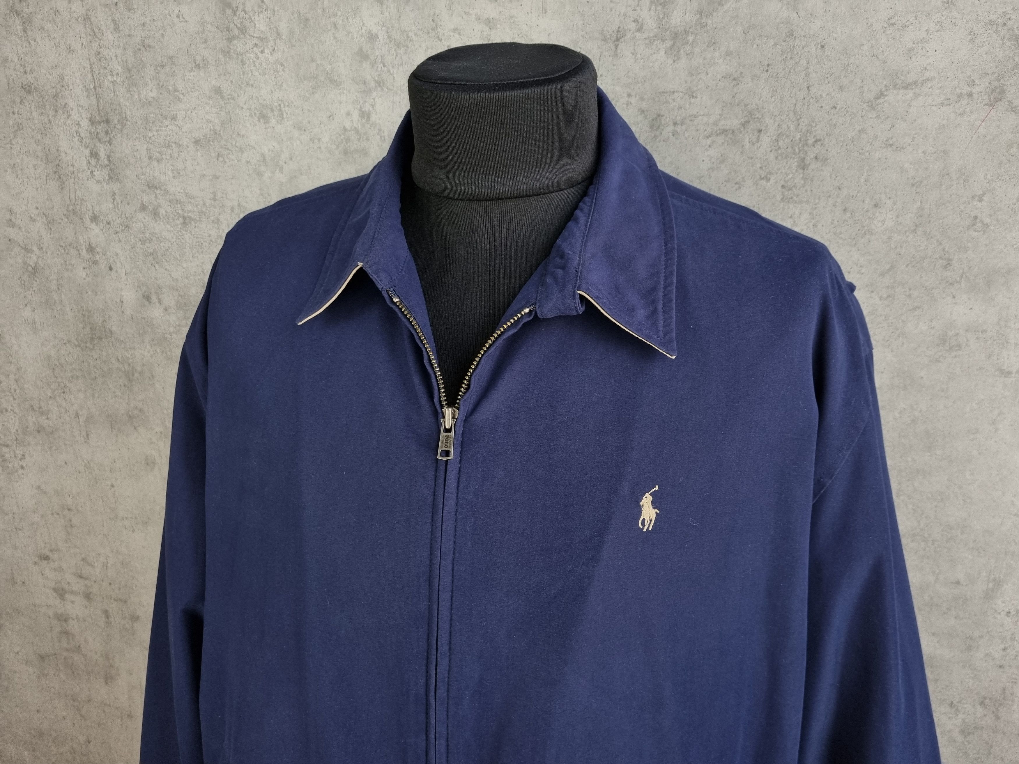 Polo Ralph Lauren × Ralph Lauren Ralph Lauren Bomber Made of Soft Fabrics Light Jacket Size US XXL / EU 58 / 5 - 4 Thumbnail