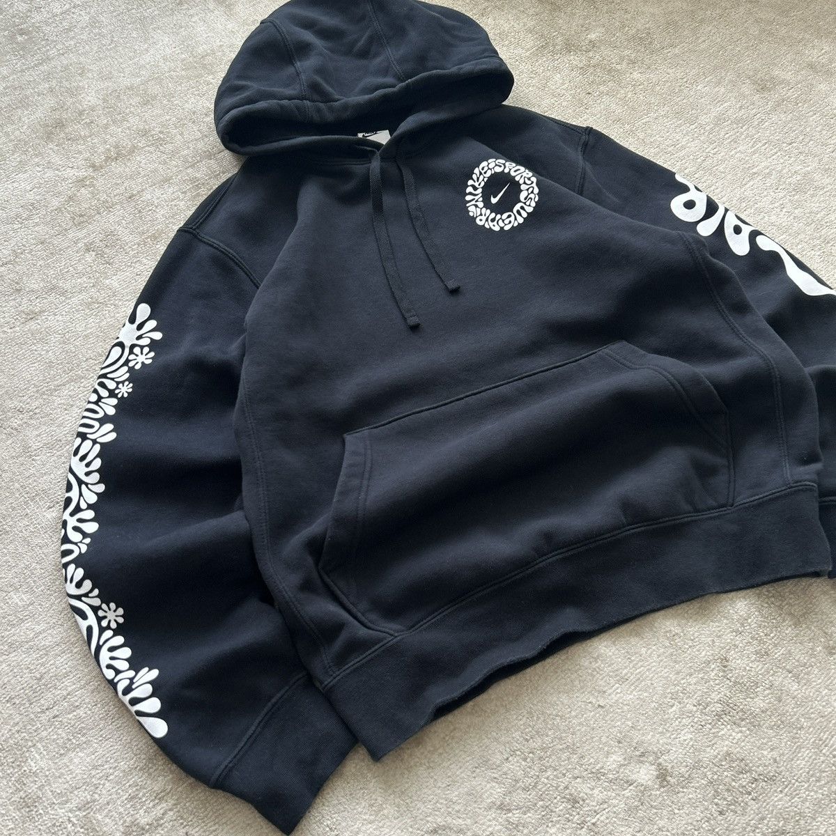 Nike Rare Nike Collab Hoodie Size US S / EU 44-46 / 1 - 1 Thumbnail