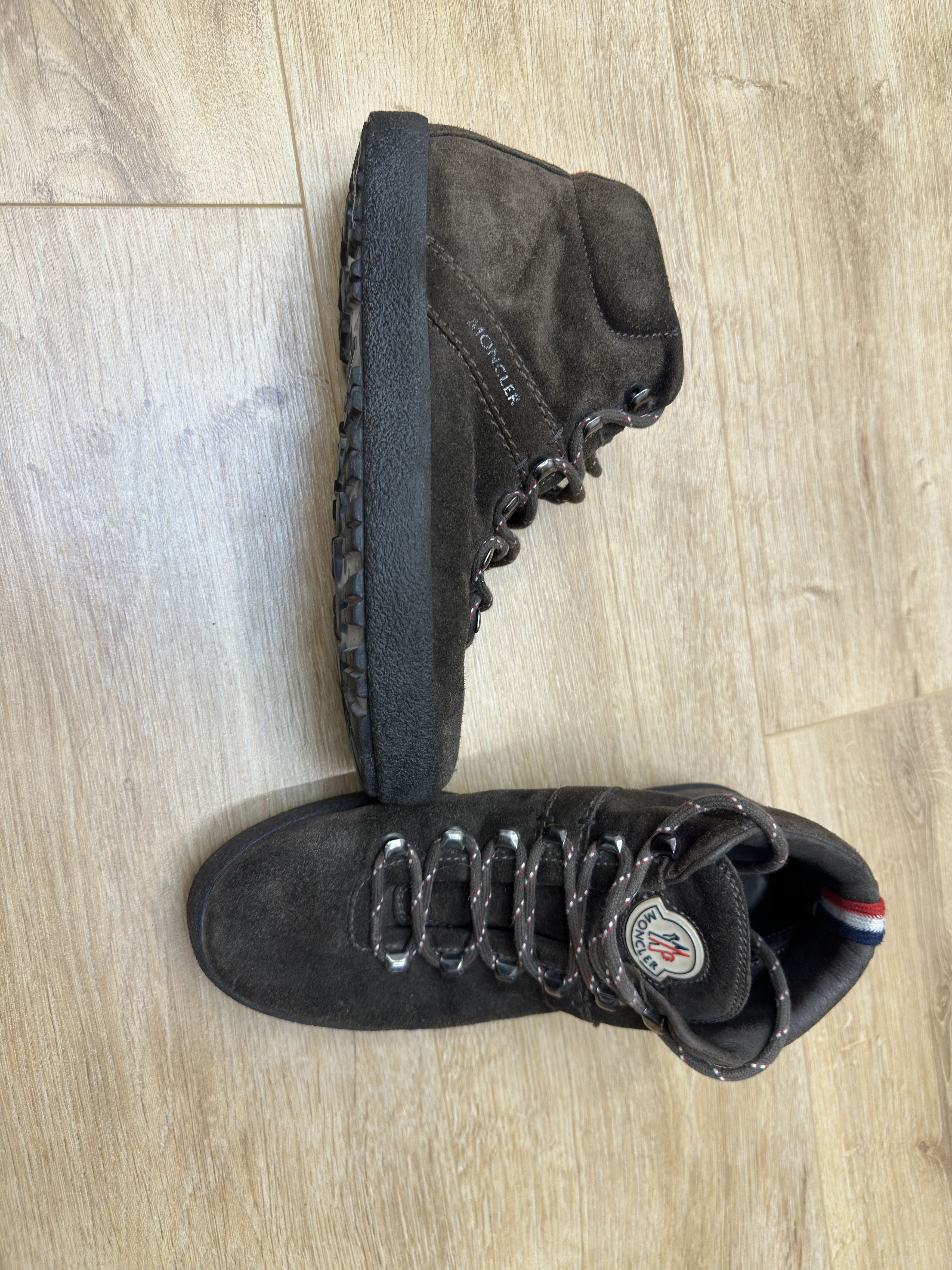 Moncler Moncler Leather Hiking Walking Suede Shoes Size 37 Vancouver Size US 5 / EU 37 - 7 Thumbnail