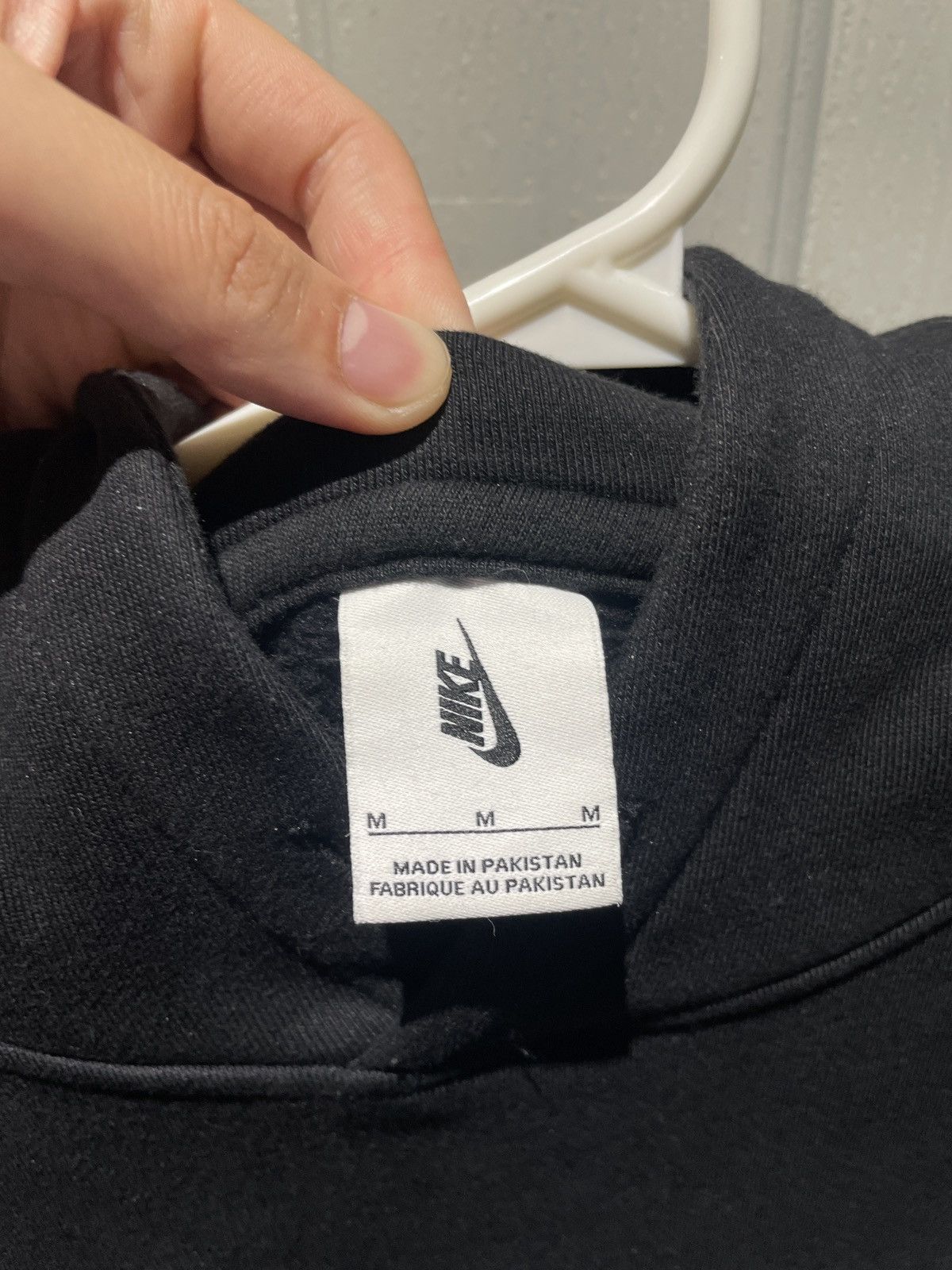 Nike Nike NikeLab NRG Fleece Solo Swoosh Hoodie Size US M / EU 48-50 / 2 - 2 Thumbnail