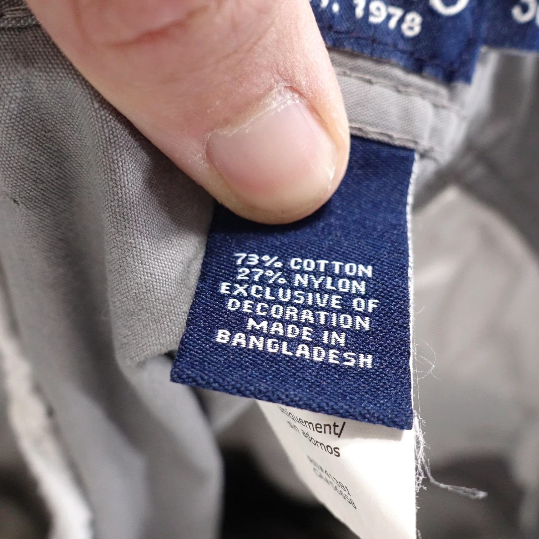 Chaps Chaps Cargo Shorts Men 38 Gray Outdoor Utility Cotton Nylon Blend Pockets Casual Size US 38 / EU 54 - 7 Thumbnail