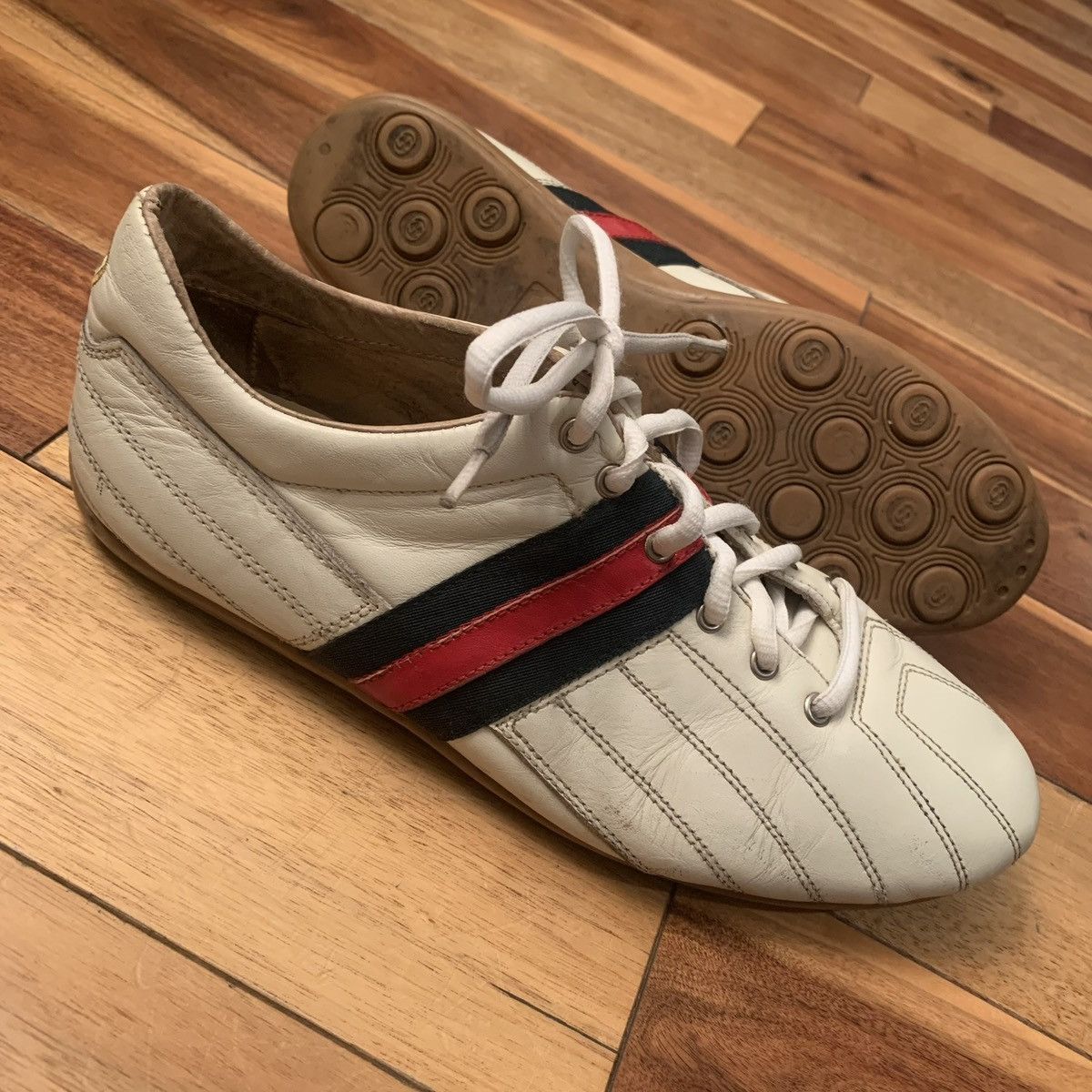 Gucci Vintage 90s Gucci Tennis Shoe Size US 8.5 / EU 41-42 - 1 Thumbnail