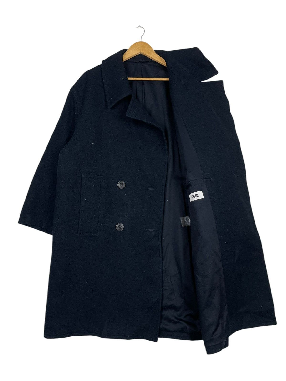 Japanese Brand × Undercover 💥UNDERCOVER X UNIQLO NAVY COAT Size US L / EU 52-54 / 3 - 9 Thumbnail