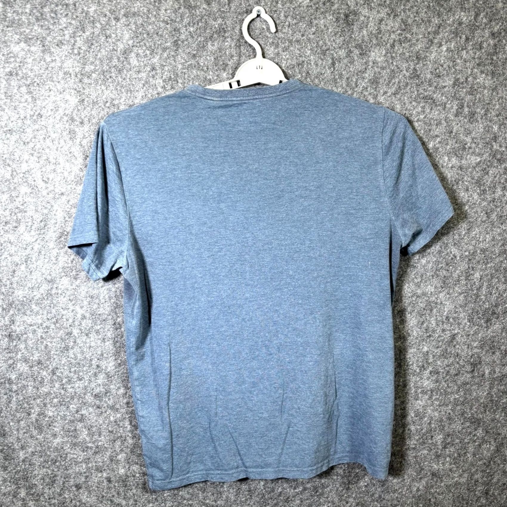 Wrangler Vintage Wrangler T-Shirt Mens L Heather Blue Graphic Short Sleeve Cowboy Retro Size US L / EU 52-54 / 3 - 2 Thumbnail