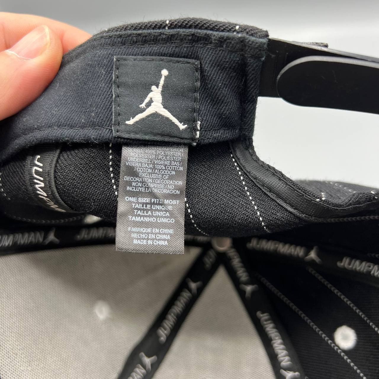 Jordan Brand Air Jordan Hat Men Baron 45 Pinstripe Jumpman Snap Back Cap Size ONE SIZE - 5 Thumbnail