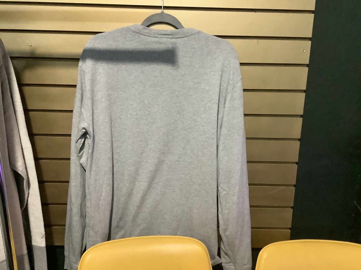 Kith Kith flocked box logo long sleeve tee Size US M / EU 48-50 / 2 - 2 Thumbnail