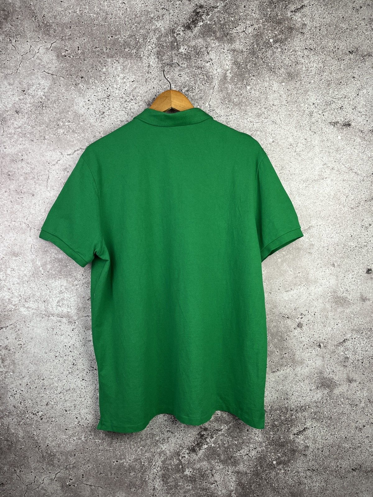 Polo Ralph Lauren Big Pony Green Polo Shirt XL Custom Slim Fit Number 3 Rugby Size US XL / EU 56 / 4 - 6 Thumbnail