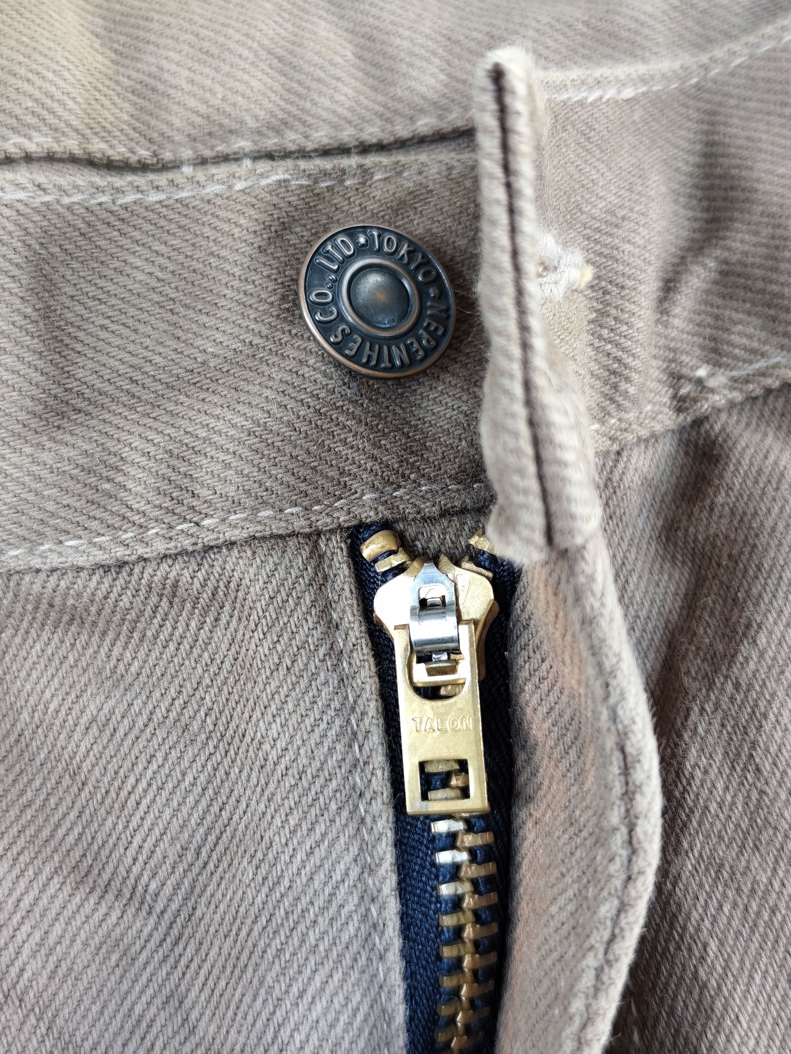 Nepenthes Vintage Nepenthes Japan Chino Pants Talon Zipper Sunfaded Size US 32 / EU 48 - 9 Thumbnail