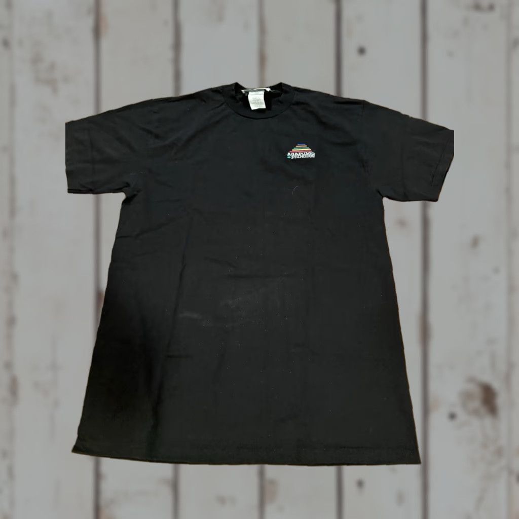 Jerzees JERZEES T-Shirt Men Acapulco Princess Cotton Blend Print Crew Neck Short Sleeve Black USA Made Large Regular Size L Size US L / EU 52-54 / 3 - 1 Thumbnail
