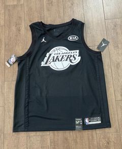 Men's Los Angeles Lakers Kobe Bryant Jordan Brand Black 2018 All-Star Game  Authentic Jersey