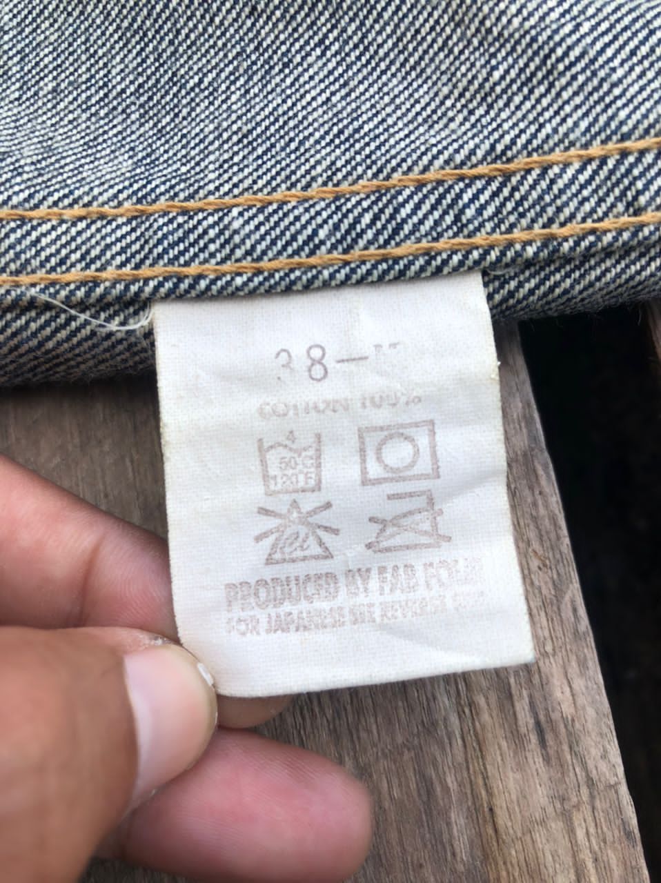 Alchemist Vintage Skull Jeans by Alchemist Reversible Denim Jacket Size US S / EU 44-46 / 1 - 6 Thumbnail